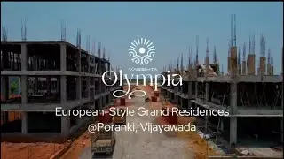 Take a tour of our construction site | Vasishta's Olympia #europeanstyle #3bhkflats #vijayawada