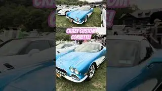 Crazy Custom Corvette! #cars #shorts #automobile #car #corvette #chevy #customcars #shorts