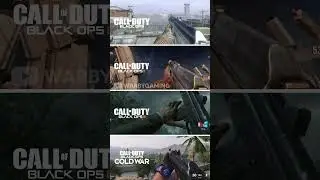 AK-74U Comparison | Black Ops 1 vs Black Ops 2 vs Black Ops 3 vs Black Ops Cold War