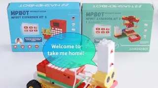 Kindergarten Programming Education Robot Unboxing Video | MPBOT EXPANSION KIT S&D