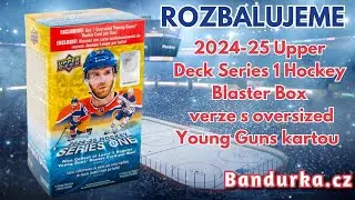 2024-25 Upper Deck Series 1 Hockey Blaster Box verze s oversized Young Guns kartou - Bandurka.cz ❄️