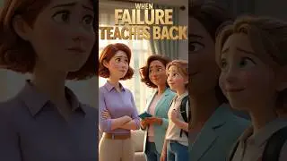 When Failure Teaches Back 🍎✨ #moralstories #disney #viral #shorts #shortsfeed #youtubeshorts #fypシ
