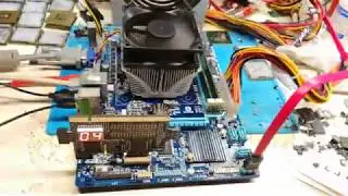 Ремонт Gigabyte H61 1155 или Гнилобайты с Aliexpress часть 2: проверяем и чиним