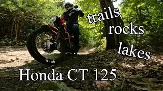 Honda CT 125 trail off road mini adventure