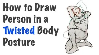 Drawing a Person in a Twisted Body Posture