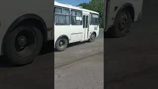 Редкость на маршруте! Паз 32053-07 в958ро lpr маршрут 205 цент. рынок посёлок Нагольно-тарасовка.