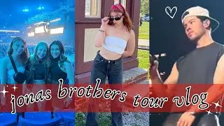 jonas brothers concert vlog (featuring lawrence)