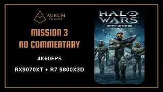 Halo Wars (2009) &ndash; Mission 3: Relic Interior &bull; Legendary Difficulty &bull; 4K 60FPS No Commentary