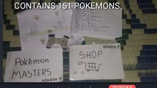 POK&Eacute;MON MASTERS PAPER GAME |