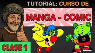 TUTORIAL Curso de dibujo humor&iacute;stico, historieta, manga, caricatura.