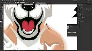Adobe illustrator mascot logo design beginners tutorial