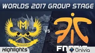 GAM vs FNC Tiebreaker Highlights World Championship 2017 Group Stage Gigabyte Marines vs Fnatic by O