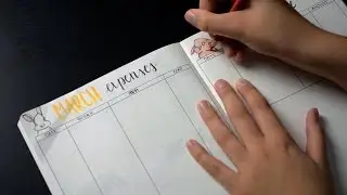 Bullet Journal March 2017 | Plan With Me
