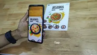 Augmented reality food app