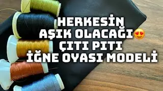 BU MODELE RESMEN AŞIK OLACAKSINIZ😍ÇITI PITI İĞNE OYASI MODELİ #viral #diy #viralvideo #iğneoyası