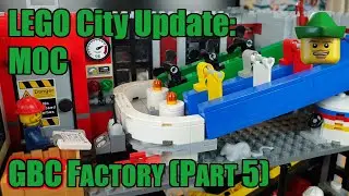 Обновление LEGO City &mdash; GBC Factory MOC, часть 5 🏭🏹