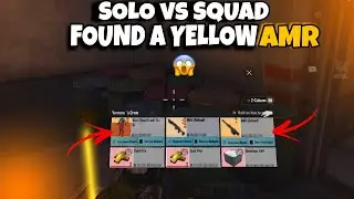 OMG!!😱I Found a Yellow AMR! Metro Royale SOLO vs SQUAD🔥 Insane Gameplay