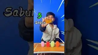 Inn 5 Sabunon 🧼 ko mix karke kon si sabun banegi #experiment #lifehacks #youtubeshorts #shorts
