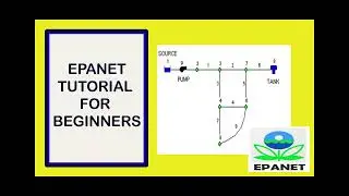 Basic Epanet Tutorial for Beginners part 1