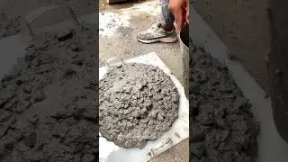 Concrete Dust Sand Rock #concrete #concretework #mixing #concreteworks #hardwork #shorts