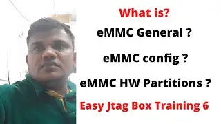 Easy Jtag Box Training 6 | Jtag Plus | eMMC General | eMMC config | eMMC HW Partitions | 9823537769