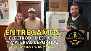 Modo Clubes Solidario 💙  Donaciones en Varela y Dom&iacute;nico