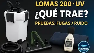 Canister LOMAS 200 L con UV: ¿qué trae? armado + prueba de fugas/ruido