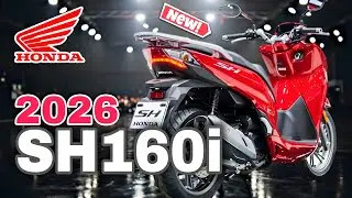 🚨HONDA SH160i 2026 года &mdash; РАСКРЫТЫ ЦЕНА, ХАРАКТЕРИСТИКИ И ПОДРОБНАЯ ИНФОРМАЦИЯ?