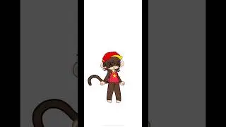 Diddy Kong does a little dance #funnymemes #diddykongquest #nintendo #gachalife2 #dancing