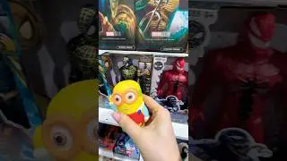 Minion ,Minecraft and marvel toys🤣 #fanclubgusaruku #collection #minion #minecraft
