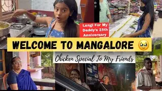 Chicken Special🤤Welcome To Mangalore Friends🥹For My Parents 25th Wedding Anniversary| #mangalore