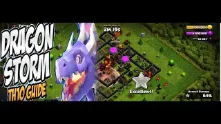 DRAGON STROM TH10| dragon attack th10| th10 dragon attack 2023