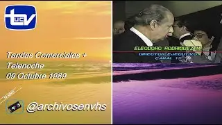 Tandas Comerciales Canal 13 UCTV + Telenoche - 09 Octubre 1989