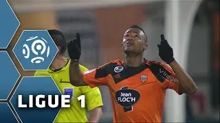 But Jordan AYEW (50') / FC Lorient - Olympique Lyonnais (1-1) -  (FCL - OL) / 2014-15