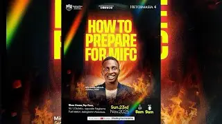 HRM  SUNDAY JOINT FELLOWSHIP ||  HETOIMASIA 4 ( HOW TO PREPARE FOR MIFC) || 23ND NOV 2025
