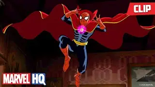 Spider-Man's Magical Upgrade! 🕸️🧙&zwj;♂️🪄 | Ultimate Spider-Man |&nbsp;‪@MarvelHQ ‬