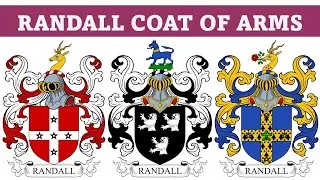 Randall Coat of Arms & Family Crest - Symbols, Bearers, History