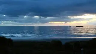 4K Sunrise Timelapse | Ocean Beach Morning Golden Hour