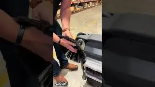 Attaching the Side Broom to the CleanFreak&reg; 'EasySweep' Sweeper