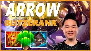⚡ARROW BLITZCRANK SUPPORT GAMEPLAY⚡SEASON 12 LEAGUE OF LEGENDS