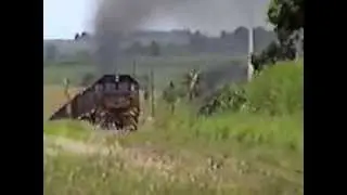 Trem com 4 Diesel da RFFSA