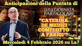 UNA GIORNATA PARTICOLARE - ANTICIPAZIONI PUNTATA CHE ANDRÀ IN ONDA MERCOLEDÌ 4 FEBBRAIO 2026 SU LA7