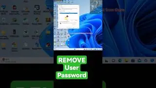 Remove User Account from Windows New trend alert!! #shorts
