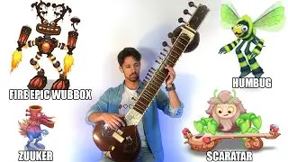 Recreating Fire Haven Epic Wubbox and other My Singing Monsters with real instruments