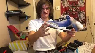 Unboxing long sleeve box logo and air Jordan 3 blue cement also yeezy and supreme collection reveal