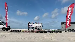 Megadrom RC Team Nord in D&auml;nemark - Traxxas am Strand mit Xmaxx und UDR