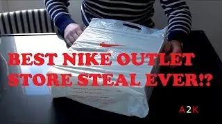 BEST NIKE OUTLET STORE STEAL EVER!!? MUST WATCH!