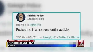 Examining the right to protest