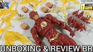 Kaiyodo REVOLTECH AMAZING YAMAGUCHI THE FLASH Action Figure Review BR!!