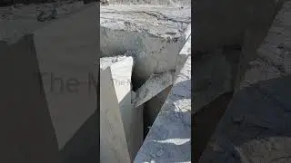 Excavator se marble fada giraya😲 watch till end.. #marblemines